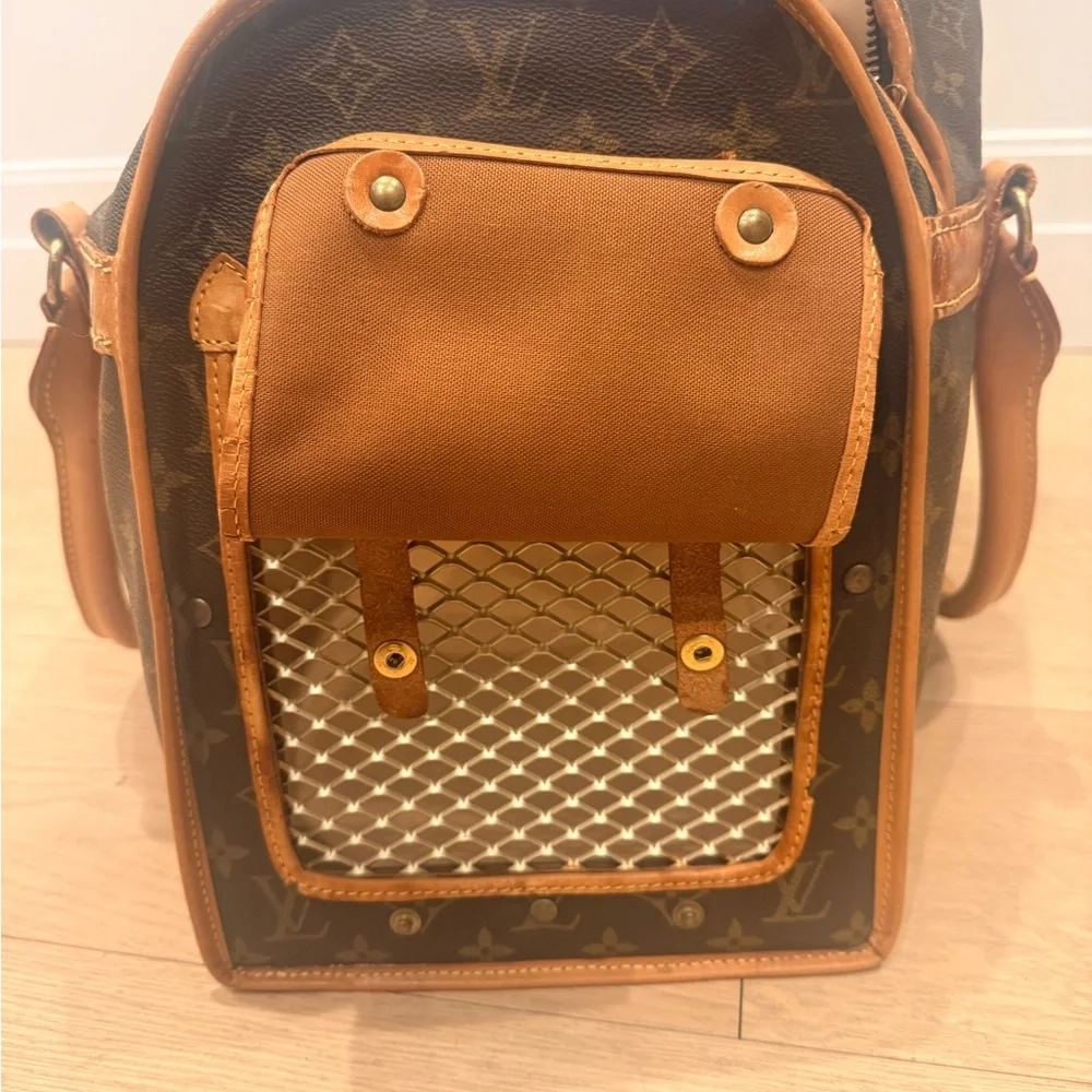 Louis Vuitton Monogram Dog / Cat Carrier Sac Chien
